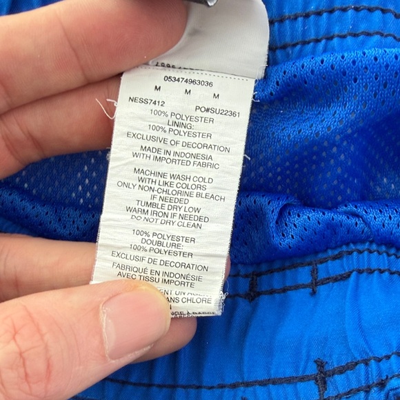 Nike Royal Blue Sports Shorts - Picture 7 of 10